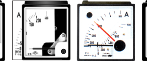 Voltmeter and Ammeter Analog Panel meter in dubai