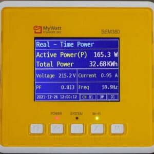 Smart energy meter three phase with WIFI and Ethernet