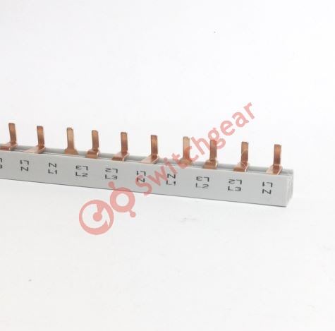 Plastic Comb Busbar for MCB 3p 80A Pin Type Bus Bar - China 3p 80A