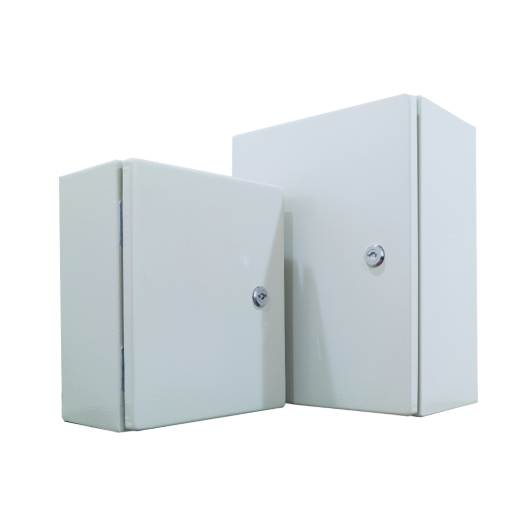 metal enclosures in Dubai UAE of high quality with mounting plate and gland box