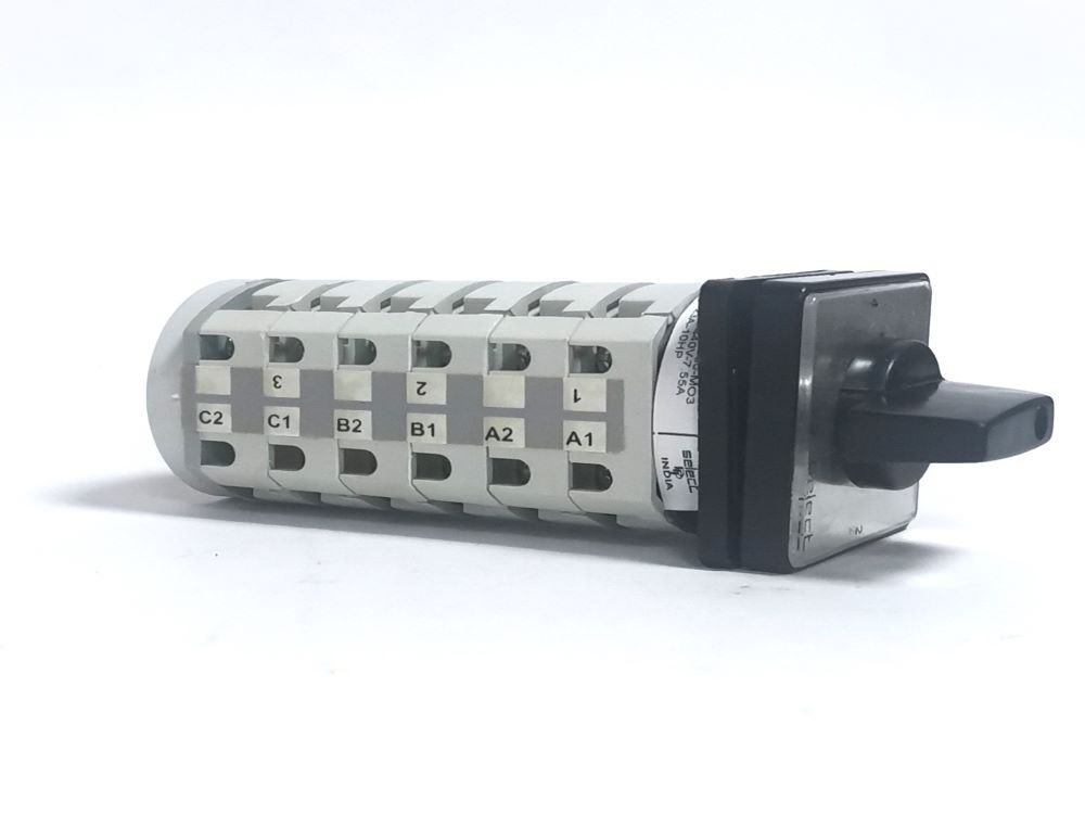 Buy Rotary Switch 16Amps 3 Pole 4 way OFFON SP61090 SELECT GoSwitchgear
