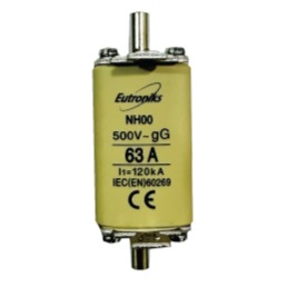 NH00 Fuse Link 63A gG 500Vac | Eutroniks in UAE