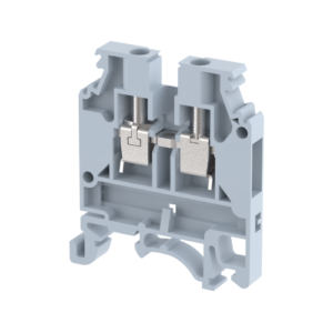 Dubai, UAE, Elmex Din Rail Terminal Block, KUT4N, 4mm2 Feed Through, Elmex, KUT4N