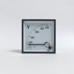 Voltmeter 0-500V AC Analog 96x96 panel size- Moving iron instruments
