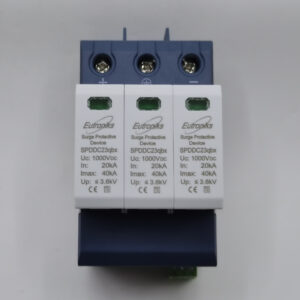 Dubai, UAE, DC Surge Protection Device 3 Pole Type 2 1000V Imax 40kA SPDDC23qbx | Eutroniks