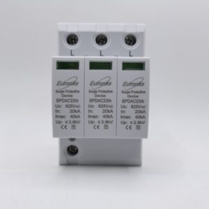 Dubai, UAE, Surge Protection Device AC 3 Pole Type 2 580V Imax 40kA SPDAC23rb | Eutroniks