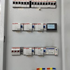 three phase energy meter single module direct connected up to 100A with Modbus. Size of an MCB. Manufactured by Rishabh Instruments. ED1111 MOD