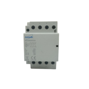 Modula contactor AC - 4 pole 40 ampere 4 NO Contacts Version A - 3 modules