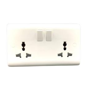 13A 2 Gang Switched Multi Function socket (UN) in UAE