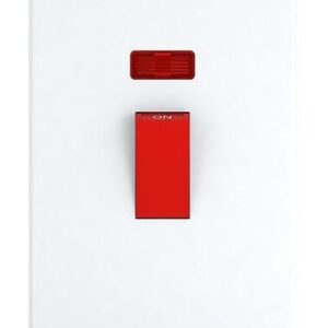 45A 1 Gang Double Pole Switch with Neon(3X6) in UAE