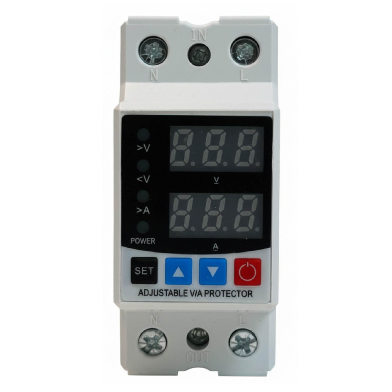 Buy Voltage Protector Adjustable 63A Single phase VA-1P-63A Eutroniks ...