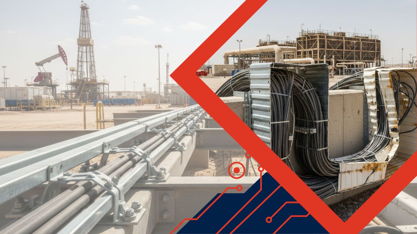 Cable Management in High-Temperature Zones Why GI Trunking Outperforms PVC in Outdoor GCC Projects