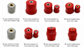 Busbar insulators - conical insulator, Cylindrical insulator, drum-type insulator and Busbar supports at goswitchgear